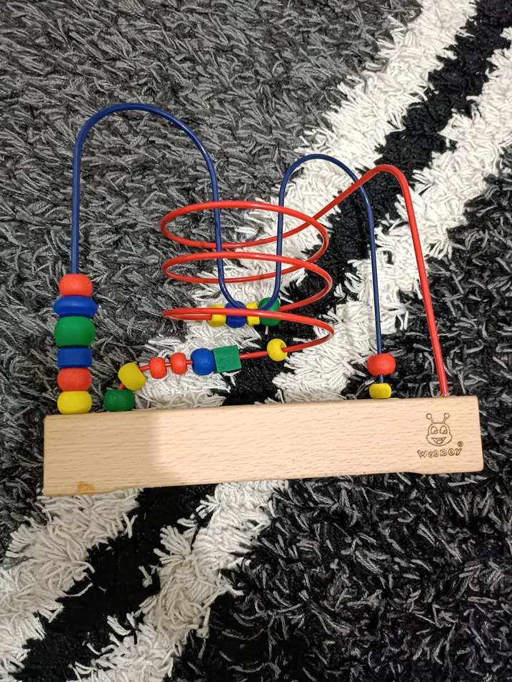 Renkli Ahşap Eğitici Oyuncak - Görsel 3