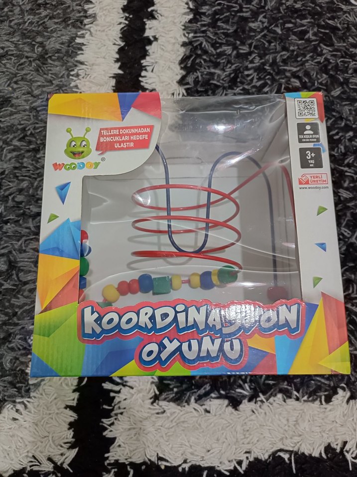 Renkli Ahşap Eğitici Oyuncak - Görsel 5