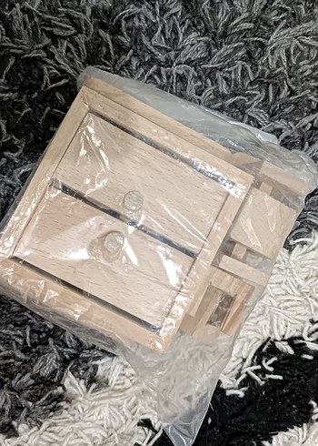 Dolap Yatak Odası Ahşap Oyuncak Takımı - Görsel 5