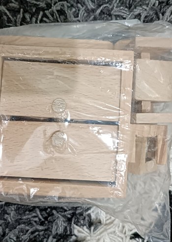 Dolap Yatak Odası Ahşap Oyuncak Takımı - Görsel 6