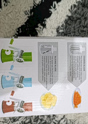 Masaüstü Trombolu Rende Seti - Görsel 5