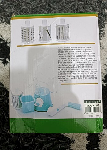 Masaüstü Trombolu Rende Seti - Görsel 6