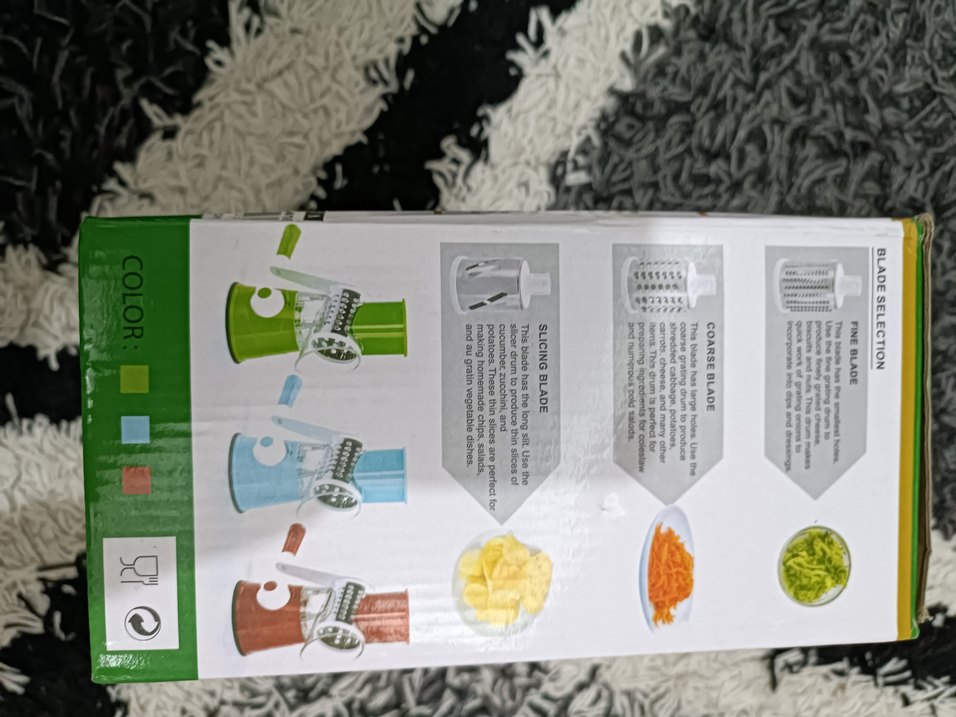 Masaüstü Trombolu Rende Seti - Görsel 5