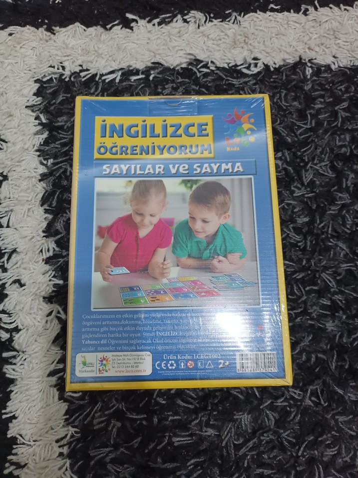 Renkli İngilizce Sayılar ve Sayma Eğitici Oyunu - Görsel 4