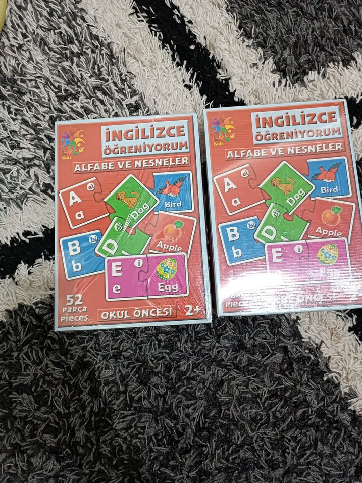 Renkli İngilizce Alfabe ve Nesneler Eğitici Oyuncak - Görsel 3