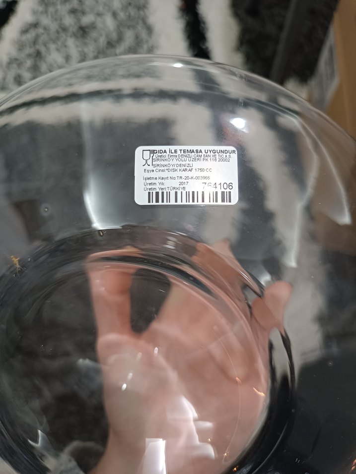 Beyaz Disk Karaf 1.75 L Paşabahçe - Görsel 5