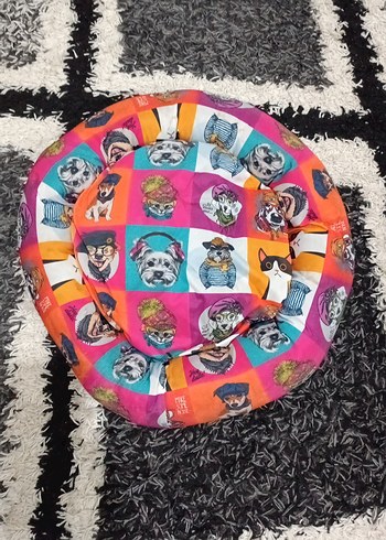 desenli kedi yatağı sorunsuz temiz - Görsel 3