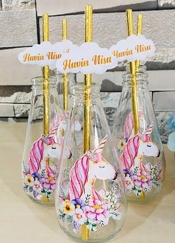 Beden Doğum günü için cam şişe süslemelik