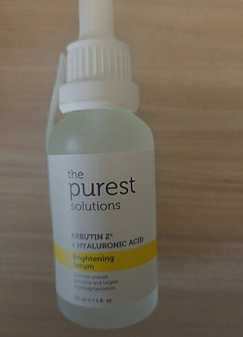 The purest solutions serum