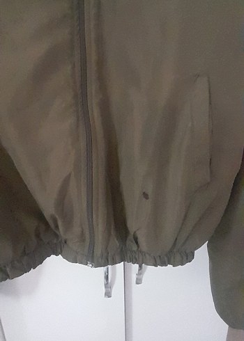 xl Beden haki Renk xl kisa haki mont