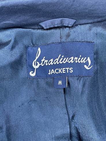 m Beden lacivert Renk Stradivarius Trenchcoat %70 İndirimli.