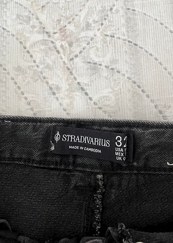 32 Beden kahverengi Renk D62 stradivarius şort Etek