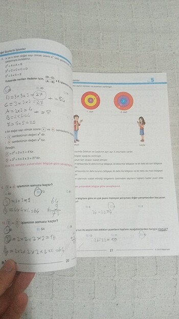  Beden Bilfen yayıncılık 5. Sınıf Matematik Test Kitabı