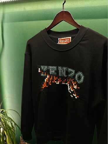 m Beden Kenzo Pıxel Sweatshirt