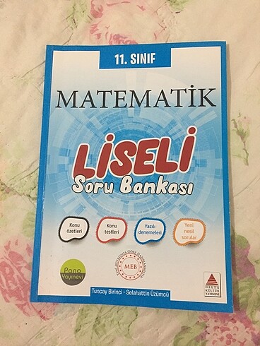  11. Sınıf matematik test kitabı