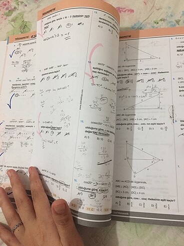  Beden Renk 11. Sınıf matematik test kitabı