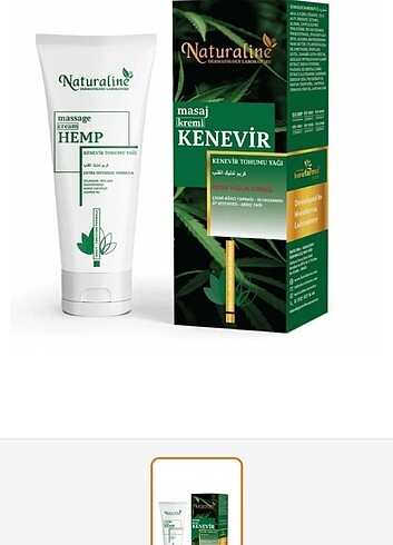 Naturaline masaj kremi KENEVİR