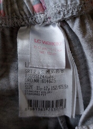 LC Waikiki Uzun kapri pijama altı