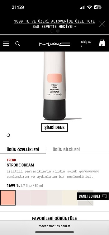 MAC STROBE CREAM