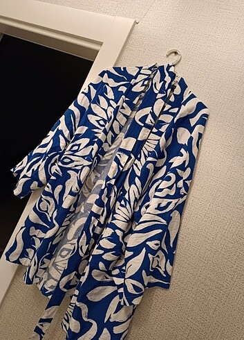 44 Beden Yazlık tensel kumaş kimono ceket