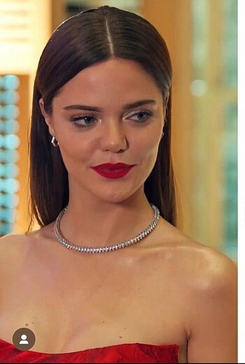 Şahane hayatım çelik choker kolye sıfır üründür kutulu gönderiyo