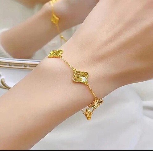 Gold çelik bileklik sıfır üründür