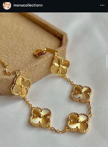 Van cleef arpels ithal bileklik sıfır üründür kararmaz kutulu