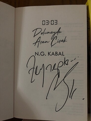  N.G. Kabal/ Gençlik serüveni( imzalı)