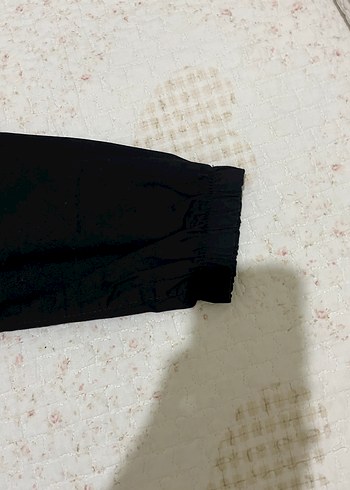 Defacto Siyah Pamuklu Rahat Kesim Kadın Pantolon