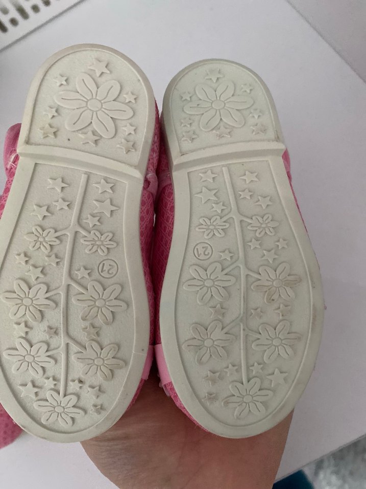 Kız Çocuk Pembe Fiyonklu Babet Ayakkabı - Görsel 3