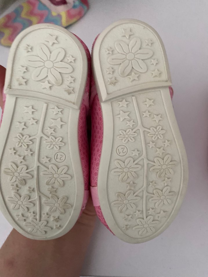 Kız Çocuk Pembe Fiyonklu Babet Ayakkabı - Görsel 4