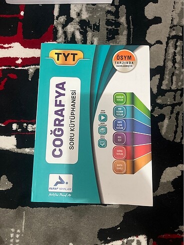 Paraf yayınları Tyt coğrafya soru bankası
