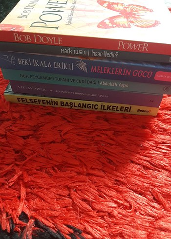 Çeşitli Felsefe ve Edebiyat Kitapları Seti