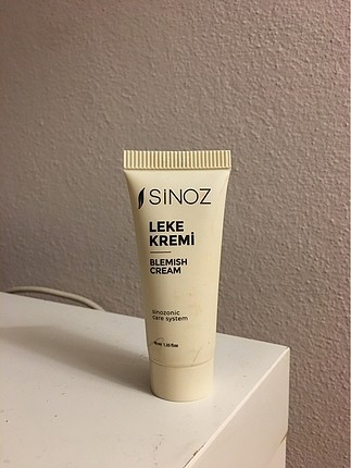 Sinoz leke kremi