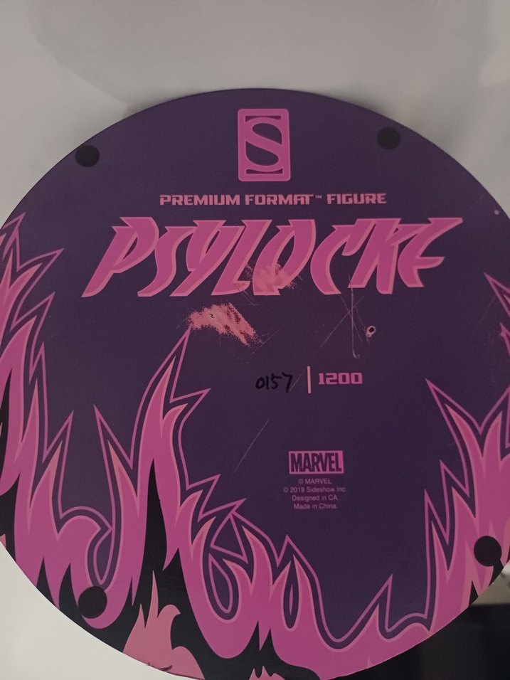 Sideshow premium format Psylocke Statue heykel - Görsel 2