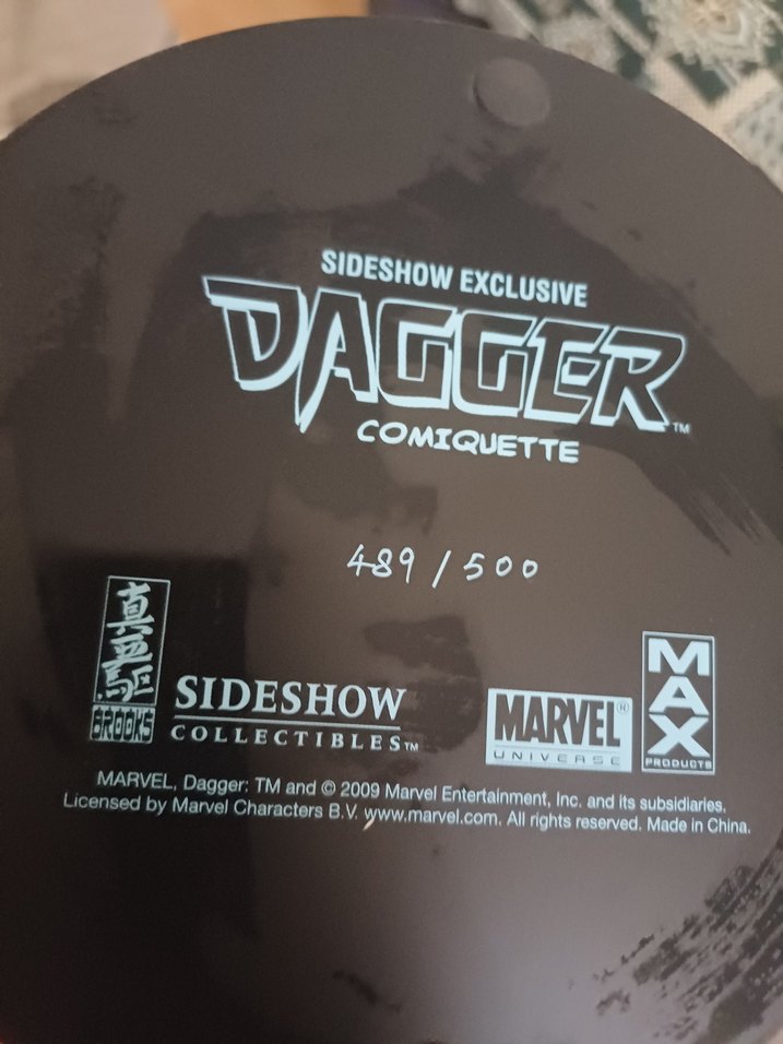 Sideshow Dagger ComicQuette  Statue Heykel Figür - Görsel 4