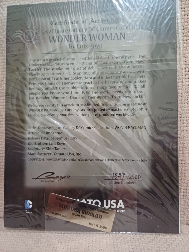 Wonder Woman Statue Heykel Figür - Görsel 5