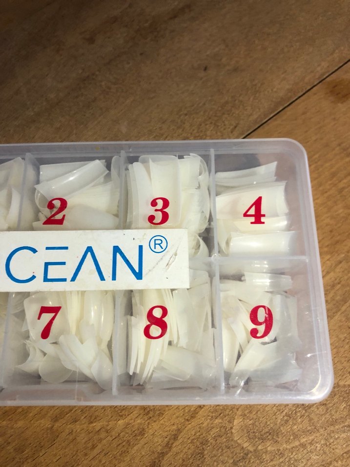 Beyaz OCEAN Takma tirnak - Görsel 4