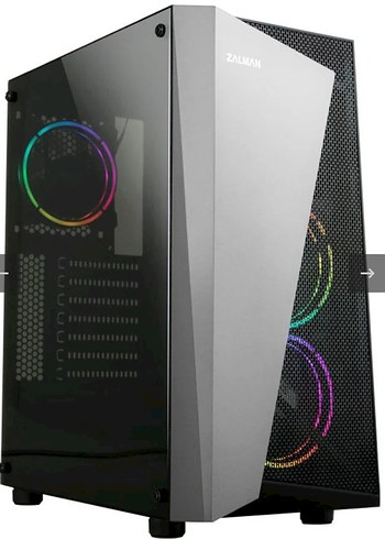 Diğer YAN TARAFI CAMLI ZALMAN OYUNCU PC KASASI S4 PLUS
