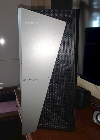 Beden YAN TARAFI CAMLI ZALMAN OYUNCU PC KASASI S4 PLUS