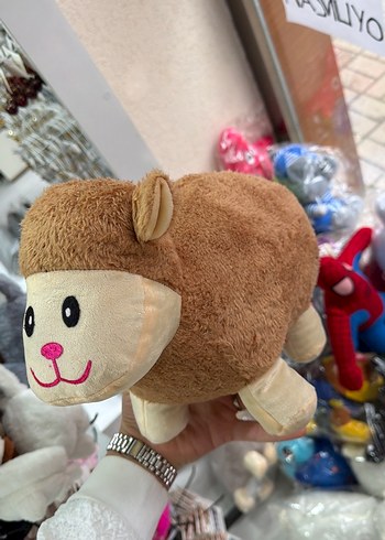 Renkli Kahverengi Peluş Oyuncak - Görsel 2