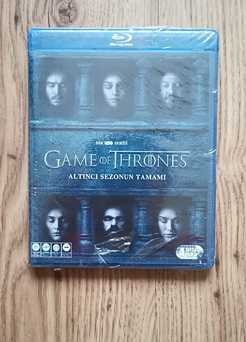 GAME OF THRONES 6. SEZON - BLURAY SIFIR 