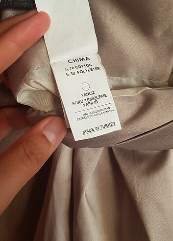 s Beden ten rengi Renk Chima etek