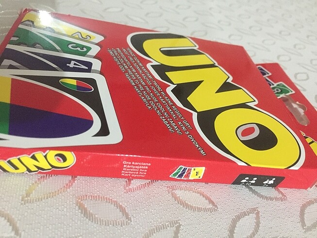  Beden Renk UNO kart oyunu