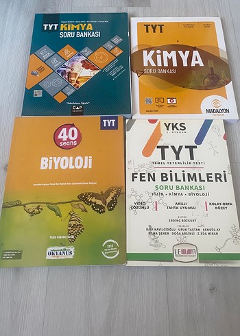 TYT Kimya ve Fen Bilimleri Soru Bankaları Seti