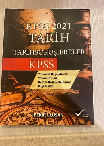 KPSS 2021 Tarih Soru Şifreleri Kitabı