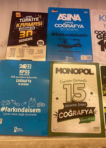 KPSS Coğrafya Deneme Sınavları Seti