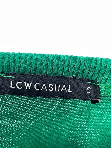 s Beden yeşil Renk LC Waikiki Sweatshirt %70 İndirimli.