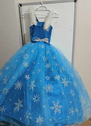 5 Yaş Beden Elsa kostum