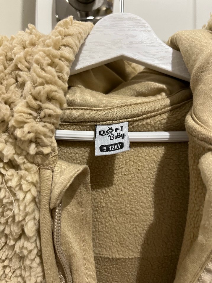 Kahverengi Kürklü Bebek Tulumu - Görsel 5